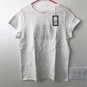 Universal Threads Cream Subtle Rainbow Tee! NWT